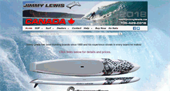 Desktop Screenshot of jimmylewis.ca