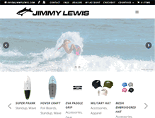 Tablet Screenshot of jimmylewis.com